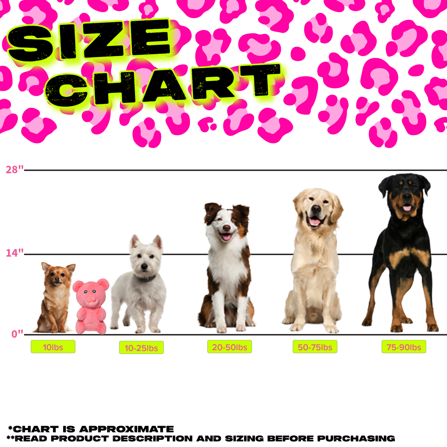 SMALL NEON GUMMY BEAR DOG TOY