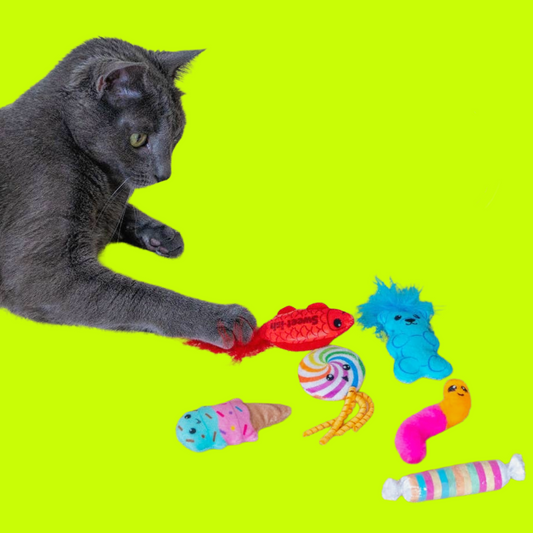 CANDY CHAOS Cat Toy Set