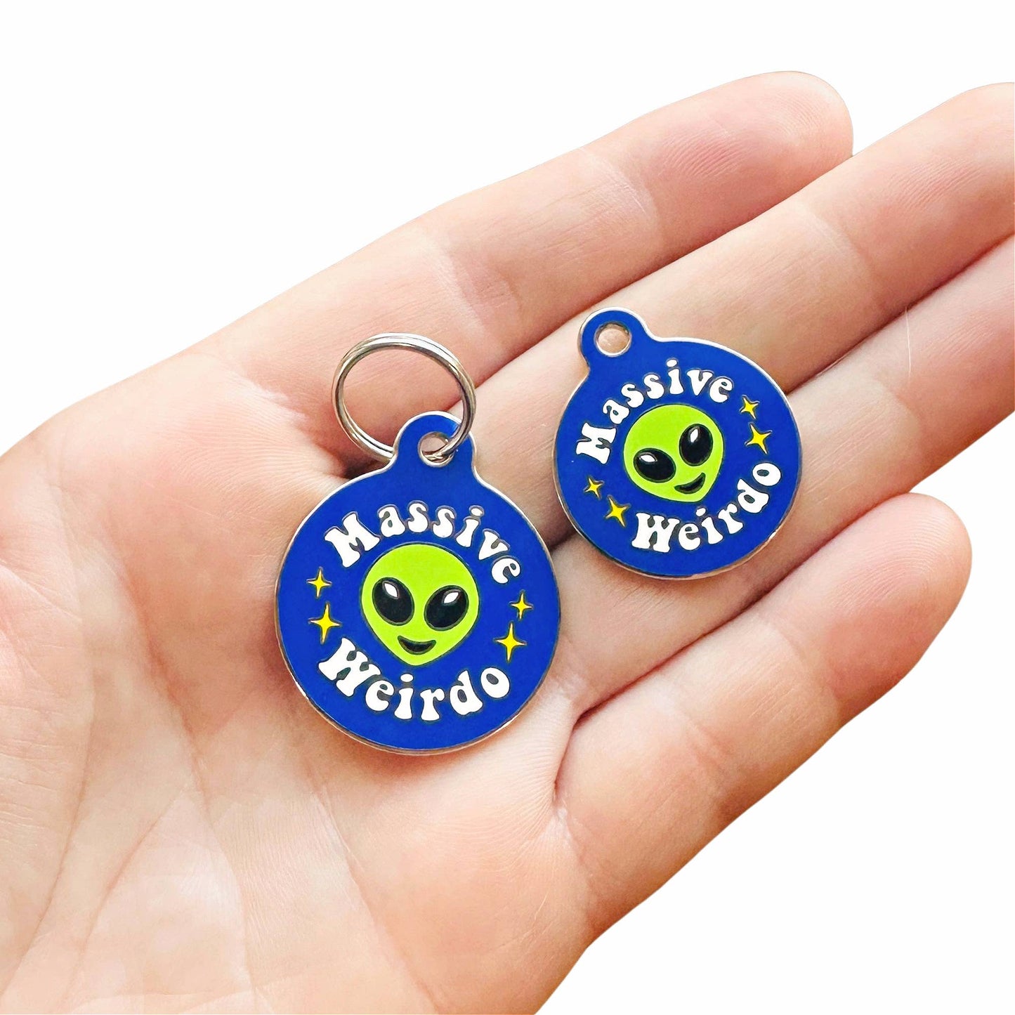 Massive Weirdo Collar Tag