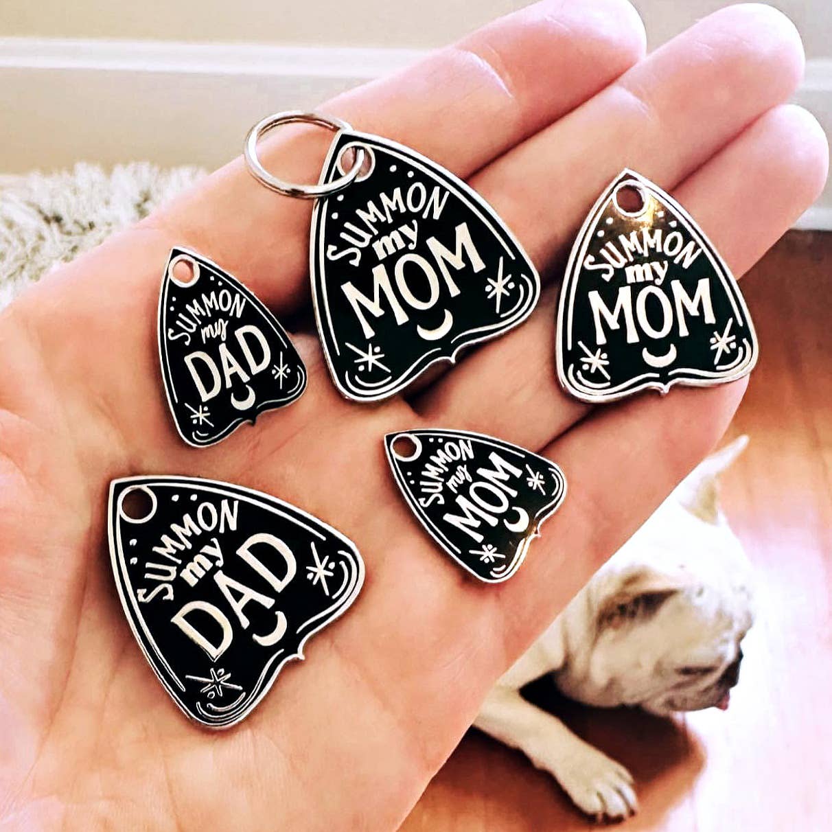 Summon my Dad Collar Tag