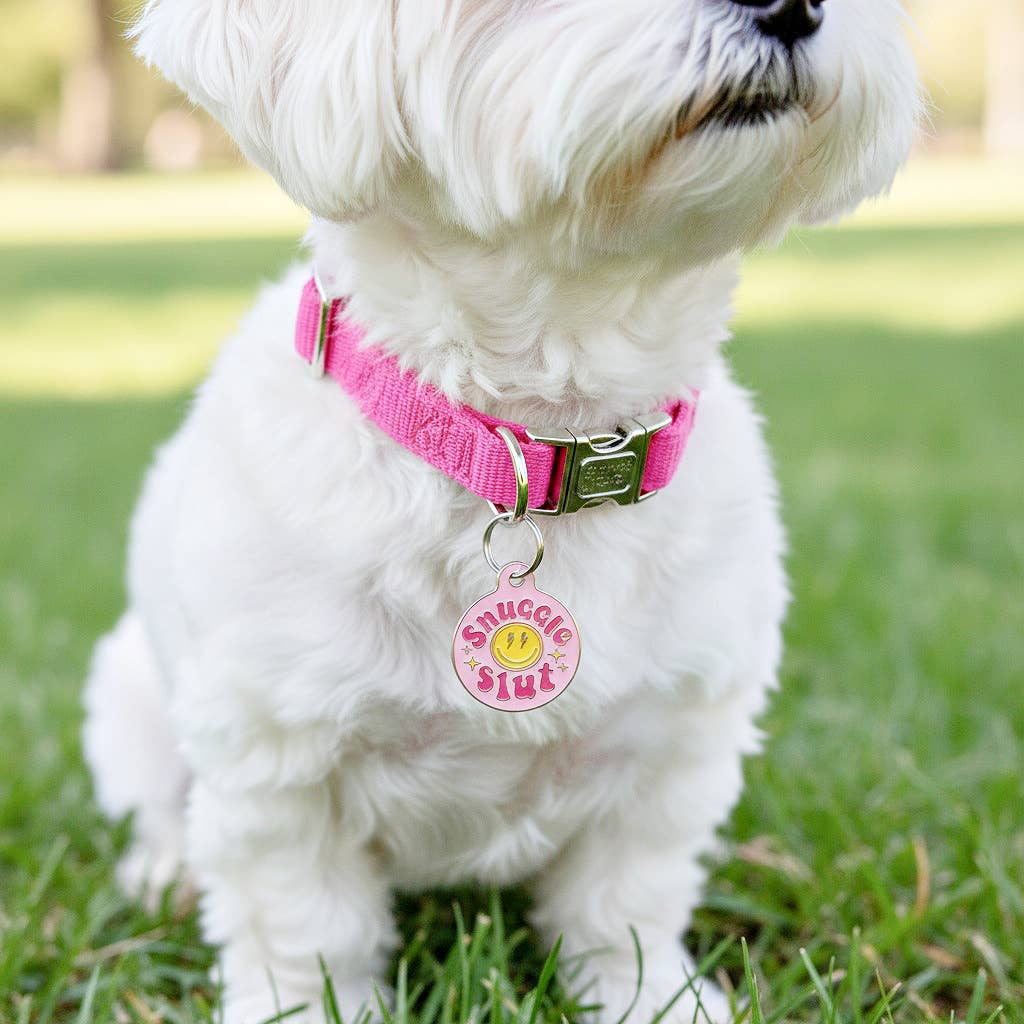 Snuggle Slut Collar Tag