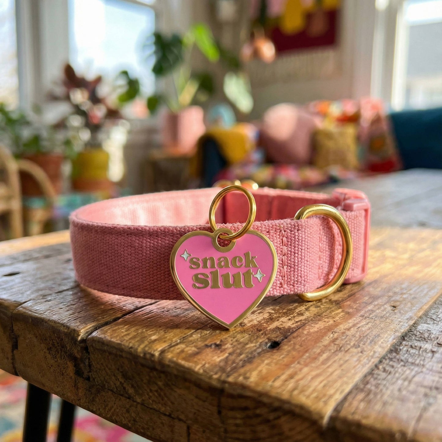 Snack Slut Collar Tag
